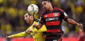 Leverkusens Wendell (r.) soll bei Real Madrid auf dem Wunschzettel stehen Wendell