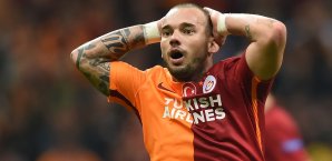 Galatasaray um Wesley Sneijder hat erneut keinen Sieg feiern können Wesley Sneijder
