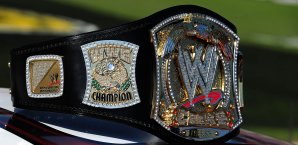 Der WWE-World-Championship-Gürtel WWE