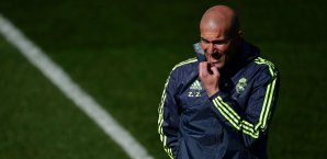 Unter Zinedine Zidane hat Real Madrid erst ein Spiel verloren Zinedine Zidane