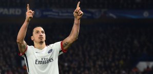 Am Wochenende will Zlatan Ibrahimovic mit Paris wieder jubeln Zlatan Ibrahimovic