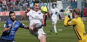Zlatan Ibrahimovic erzielte gegen Troyes einen Viererpack Zlatan Ibrahimovic