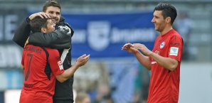 Die Bielefelder hatten allen Grund zur Freude Arminia Bielefeld