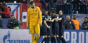 Atletico Madrid schmeißt Titelverteidiger Barca raus Atletico Madrid