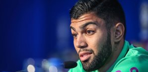 Gabriel Barbosa Almeida könnte bald für den BVB stürmen Gabriel Barbosa Almeida