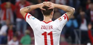 Simon Zollerleidet an einer Oberschenkelverletzung Simon Zoller