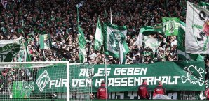 Die Bremer Fans hoffen auf Besserung Werder Bremen