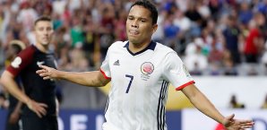 Carlos Bacca erreichte mit Kolumbien den dritten Platz bei der Copa America Centenario Carlos Bacca