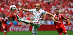 Michal Pazdan steht mit Polen im EM-Viertelfinale Michal Pazdan