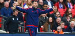 Die Tage von Ryan Giggs bei Manchester United sind offenbar gezählt Ryan Giggs