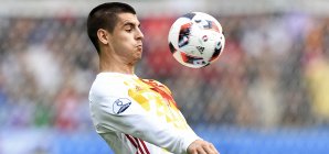 Alvaro Morata spielte für Spanien bei der EM Alvaro Morata