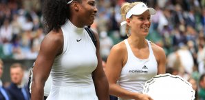Kerber musste sich im Finale von Wimbledon nur Serena Williams geschlagen geben Angelique kerber