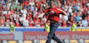 Christian Streich ist erst mit dem SC Freiburg in die Bundesliga aufgestiegen Christian Streich