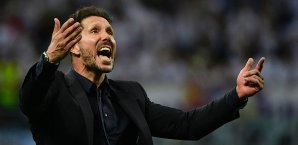 Diego Simeone hat bei Atletico noch einen Vertrag bis 2020 Diego Simeone