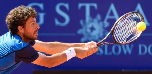 Feliciano Lopez musste sich gegen Robin Haase das eine oder andere Mal gehörig strecken Feliciano Lopez