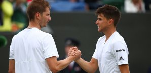Florian Mayer schied in Wimbledon gegen Dominic Thiem aus Florian Mayer