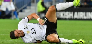 Mario Gomez erlitt im EM-Viertelfinale einen Muskelfaserriss Mario Gomez