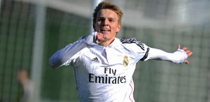 Ödegaard konnte sein Können nur selten in Madrid beweisen Martin Ödegaard