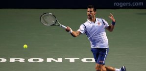 Novak Djokovic gewann das Finale in Toronto gegen Kei Nishikori in zwei Sätzen Novak Djokovic