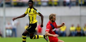 Ousmane Dembele traf im Testspiel bereits nach drei Minuten Ousmane Dembele