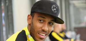 Pierre-Emerick Aubameyang hat sich zu den Gerüchten um Real Madrid geäußert Pierre-Emerick Aubameyang
