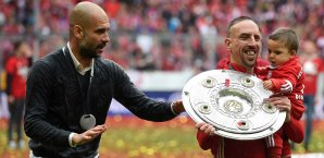 Frank Ribery hatte gegen Pep Guradiola gestichelt Ribery, Guardiola