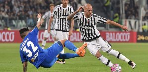 Simone Zaza hat bei Juventus große Konkurrenz im Angriff Simone Zaza