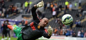 Victor Valdes stand zuletzt bei Man United unter Vertrag Victor Valdes