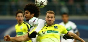 Laurent Depoitre spielte in der vergangenen Saison auch gegen den VfL Wolfsburg Laurent Depoitre