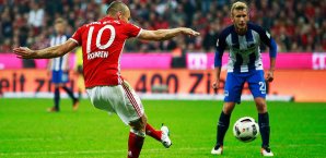 Arjen Robben zeigte gegen Hertha BSC, dass er wieder im Vollbesitz seiner Kräfte ist Arjen Robben