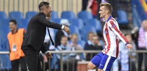 Diego Simeone sieht Antoine Griezmann als Kandidaten für den Ballon d'Or Diego Simeone, Antoine Griezmann
