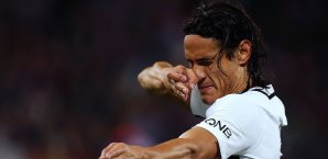 Edinson Cavani traf gegen Caen vier Mal Edinson Cavani