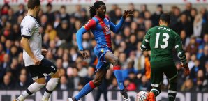 Emmanuel Adebayor war zuletzt bei Crystal Palace aktiv Emmanuel Adebayor