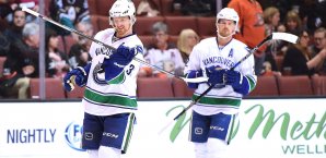 Henrik Sedin (l.) wird seinen Kapitän auf dem Eis vertreten Henrik Sedin