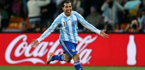 Spielt Carlos Tevez bald wieder für Argentinien International