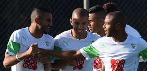 Islam Slimani, Riyad Mahrez