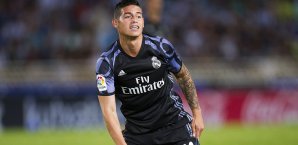 Dank Pekerman durfte James ein paar Extra-Flugmeilen abreißen James Rodriguez