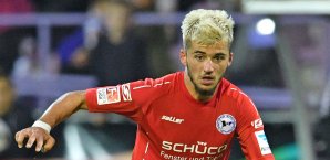Keanu Staude unterschrieb in Bielefeld einen neuen Vertrag Keanu Staude