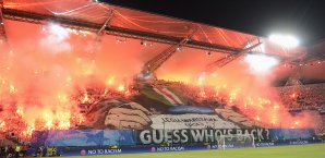 Legia Warschau und BVB-Fanssorgten für Ärger Legia-Fans