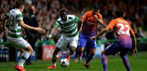 Celtic und City lieferten sich einen engen Fight Manchester City