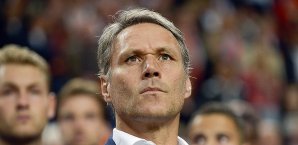 Marco van Basten legte für den Posten sein Amt als Assistenzcoach nieder Marco van Basten