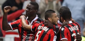 Mario Balotelli traf schon zum zweiten Mal doppelt Mario Balotelli