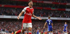 Mesut Özil war einer der Torschützen gegen Chelsea Mesut Özil
