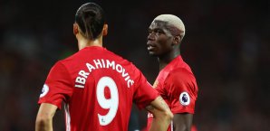 Paul Pogba wurde nach der Derby-Niederlage gegen Manchester City hart kritisiert Paul Pogba