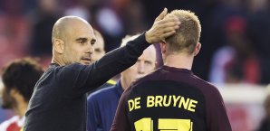 Pep Guardiola schwärmt von Kevin de Bruyne Pep Guardiola, Kevin de Bruyne
