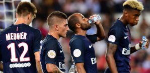 Bedröppele Gesichter gab es nach dem Abpfiff bei den PSG-Akteuren PSG