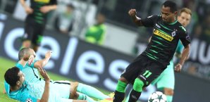 Raffael lief am 2. CL-Spieltag für Gladbach gegen Barcelona auf Raffael,Gladbach,Barcelona