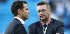 Oliver Bierhoff und Reinhard Grindel müssen die Bewerbung für die EM 2024 sehr genau prüfen Reinhard Grindel