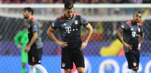 Robert Lewandowski musste mit den Bayern eine Pleite einstecken Robert Lewandowski