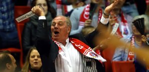 Uli Hoeneß könnte die Pläne für eine Halle mit Red Bull wieder vorantreiben Uli Hoeneß